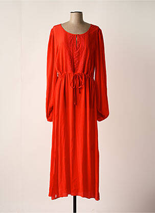 Robe longue rouge INTERDEE femme