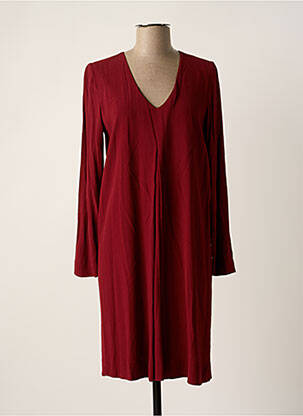 Robe mi-longue rouge STELLA FOREST femme