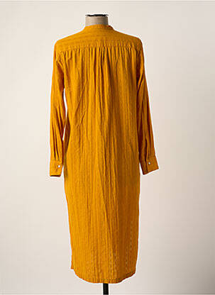 Robe mi-longue jaune HARTFORD femme
