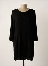 Robe mi-longue noir BELLEROSE femme