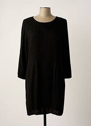 Robe mi-longue noir BELLEROSE femme