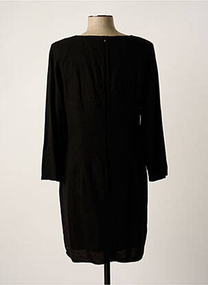 Robe mi-longue noir BELLEROSE femme