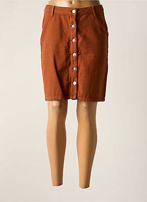 Jupe mi-longue marron ISLOW femme