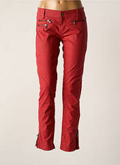 Pantalon slim rouge ACQUAVERDE pour femme seconde vue