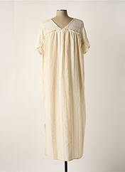 Robe longue beige LOUIZON pour femme seconde vue