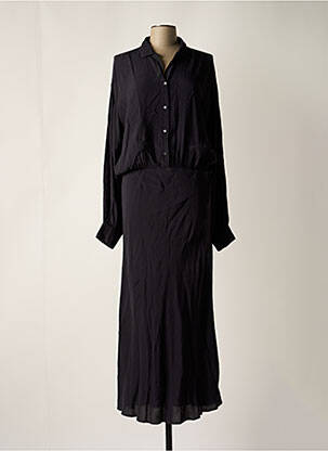 Robe longue noir HARTFORD pour femme