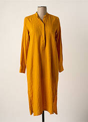 Robe mi-longue jaune HARTFORD pour femme seconde vue