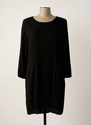 Robe mi-longue noir BELLEROSE pour femme