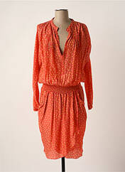 Robe mi-longue orange RABENS SALONER pour femme seconde vue