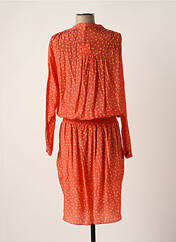 Robe mi-longue orange RABENS SALONER pour femme seconde vue