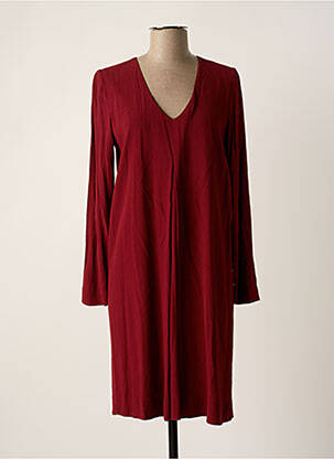 Robe mi-longue rouge STELLA FOREST pour femme