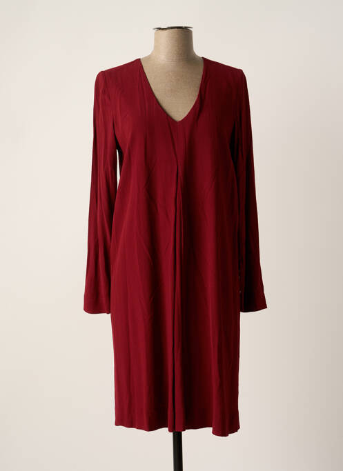 Robe mi-longue rouge STELLA FOREST femme
