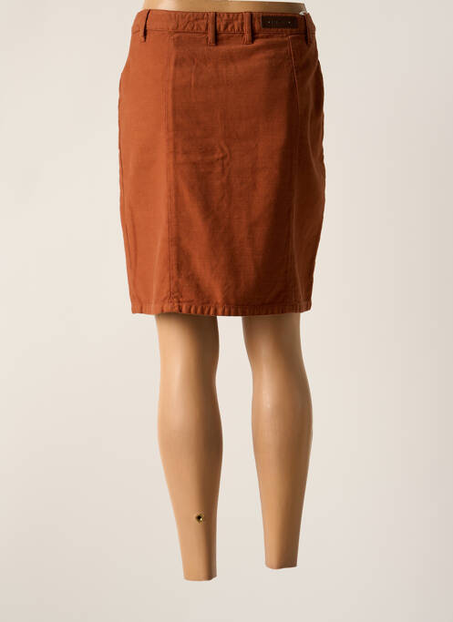 Jupe mi-longue marron ISLOW pour femme