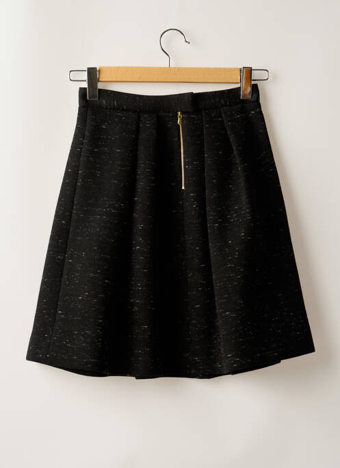 Jupe mi-longue noir PABLO femme