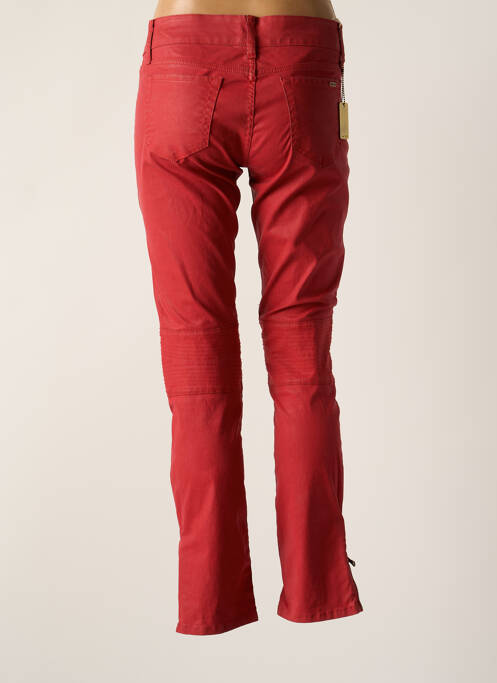 Pantalon slim rouge ACQUAVERDE pour femme