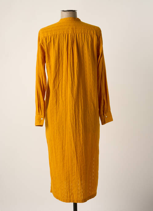 Robe mi-longue jaune HARTFORD pour femme