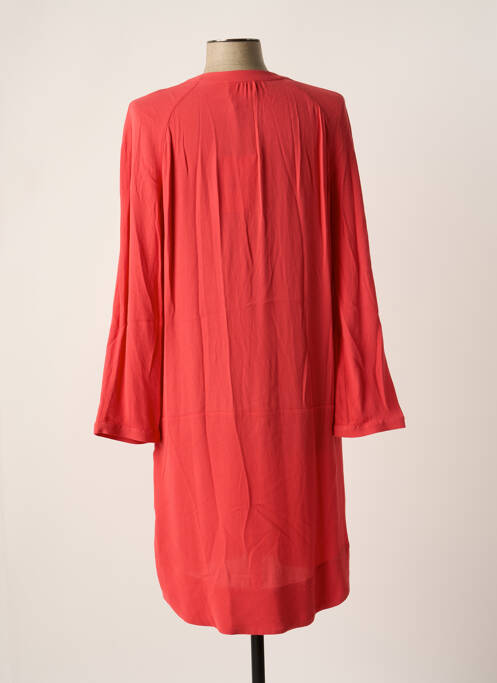 Robe mi-longue rose STELLA FOREST pour femme