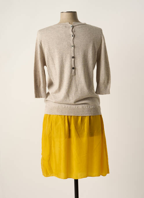 Robe pull gris BELLEROSE pour femme
