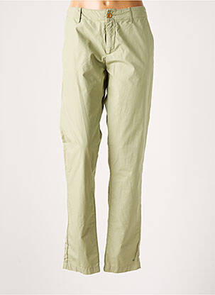Pantalon chino vert BELLEROSE femme