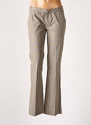 Pantalon droit gris BELLEROSE femme