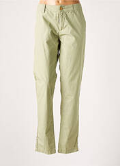 Pantalon chino vert BELLEROSE pour femme seconde vue