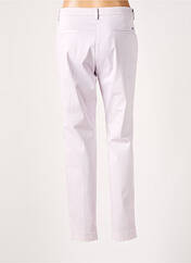 Pantalon chino violet MASON'S pour femme seconde vue