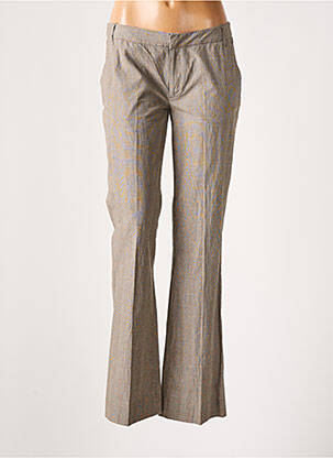 Pantalon droit gris BELLEROSE pour femme