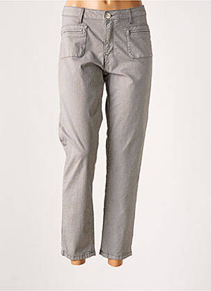 Pantalon droit gris ISLOW pour femme