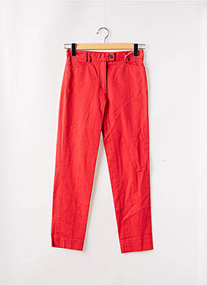 Pantalon droit rouge PABLO GERARD DAREL pour femme