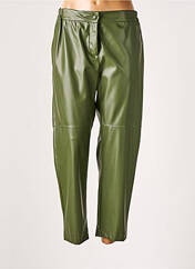 Pantalon droit vert OTTOD'AME pour femme seconde vue