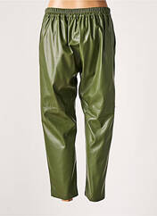 Pantalon droit vert OTTOD'AME pour femme seconde vue