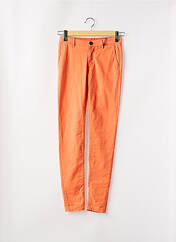 Pantalon slim orange LEON & HARPER pour femme seconde vue