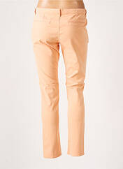 Pantalon slim orange SCHOOL RAG pour femme seconde vue