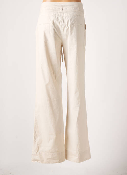 Pantalon droit beige ONE STEP pour femme