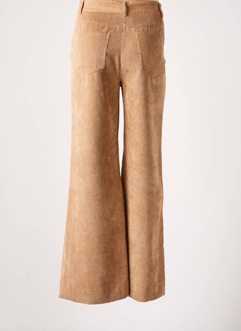 Pantalon droit beige OTTOD'AME pour femme