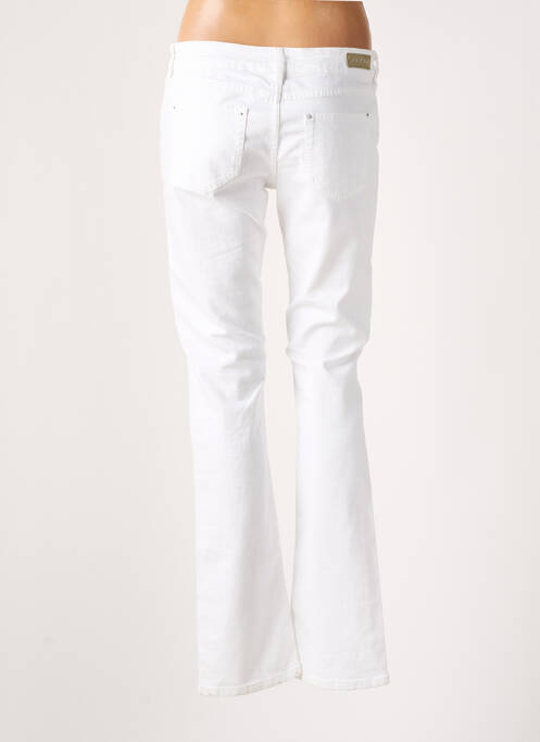 Pantalon slim blanc SCHOOL RAG pour femme