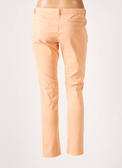 Pantalon slim orange SCHOOL RAG pour femme