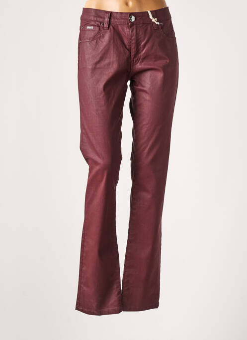 Pantalon slim rouge ISLOW pour femme