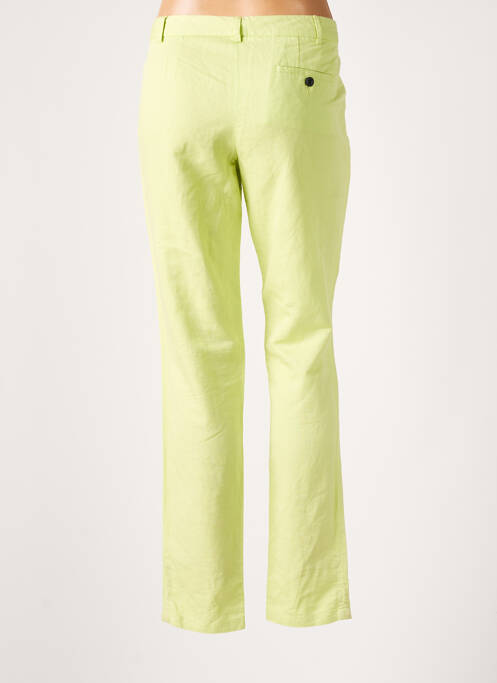Pantalon slim vert LEON & HARPER pour femme