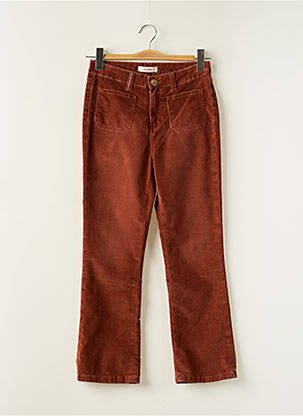 Pantalon 7/8 marron ISLOW femme