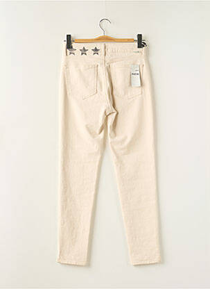 Pantalon slim beige FIVE femme