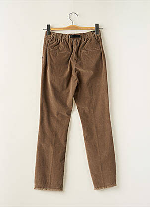 Pantalon droit marron WHITE SAND femme