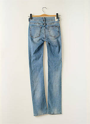 Jeans coupe droite bleu SCHOOL RAG femme