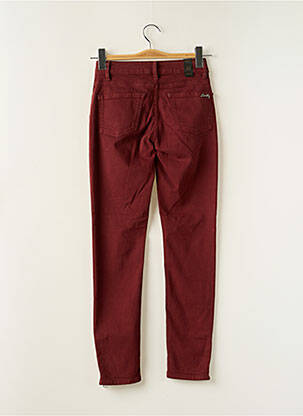 Jeans skinny rouge SCHOOL RAG femme