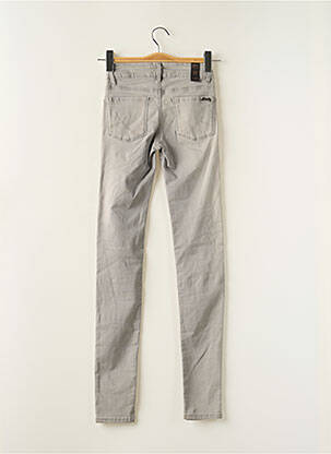 Jeans skinny gris SCHOOL RAG femme