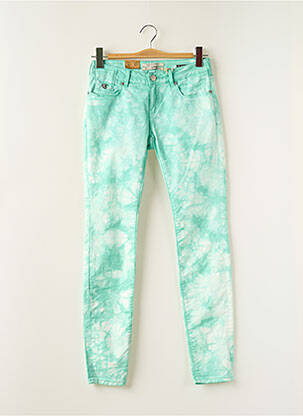 Pantalon slim vert MAISON SCOTCH femme