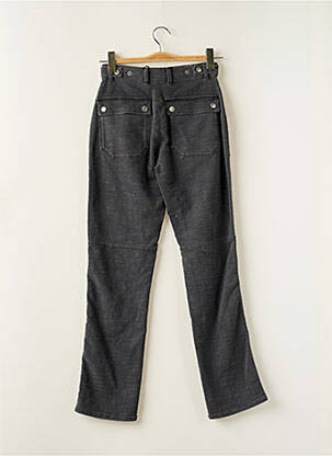 Pantalon droit gris LEON & HARPER femme