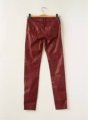 Pantalon slim rouge SCHOOL RAG femme