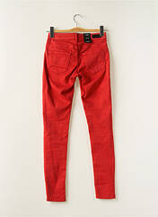 Jeans skinny rouge SCOTCH & SODA pour femme seconde vue