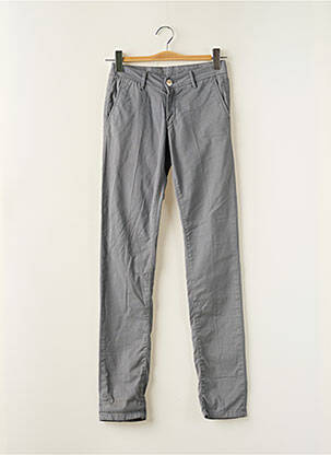 Pantalon chino gris ISLOW pour femme